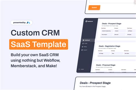 CRM App Build Your Own CRM With Webflow! Webflow