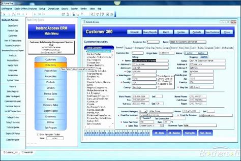 CRM BasicMS Access Templates