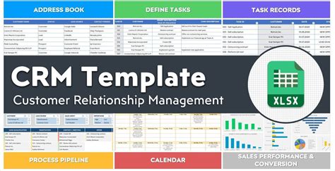 CRM Excel Template Customer Relationship Management Database Etsy Canada
