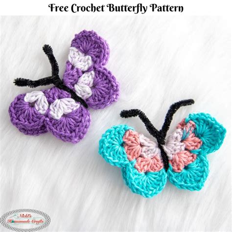 CROCHET BUTTERFLY MAKING Knitting Patterns YouTube.
