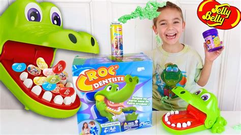 CROCODILE DENTIST CHALLENGE - Surprises ou Jelly Belly