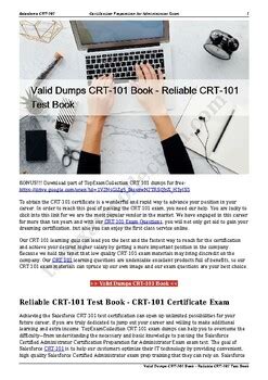 CRT-101 Online Tests