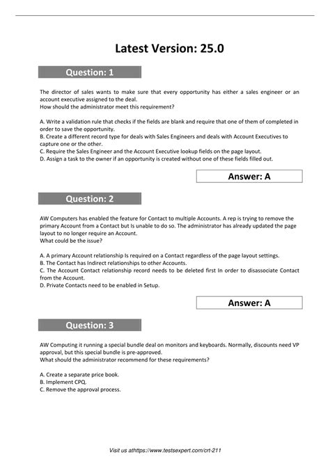 CRT-211 Examsfragen