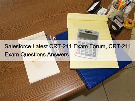 CRT-211 Vorbereitung