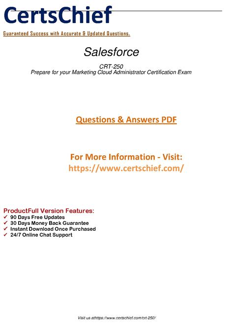 CRT-250 PDF Testsoftware