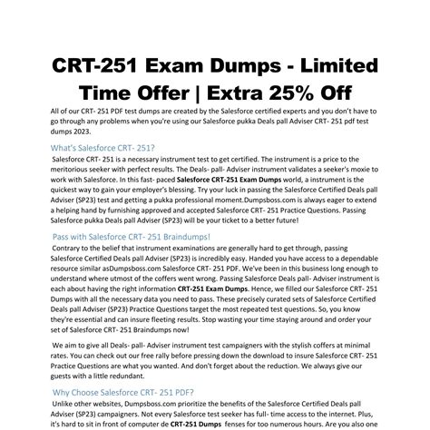 CRT-251 PDF