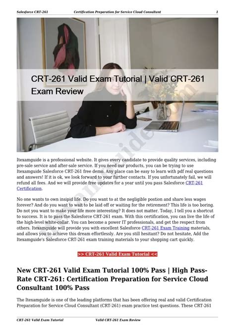 CRT-261 Exam