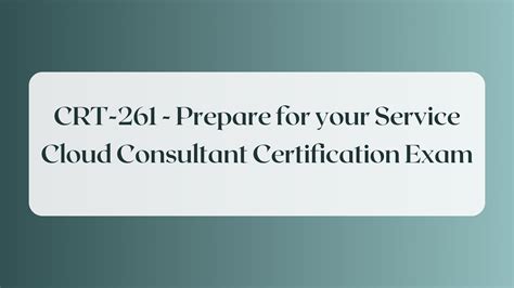 CRT-261 Zertifizierungsantworten