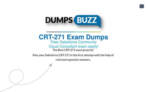 CRT-271 Dumps