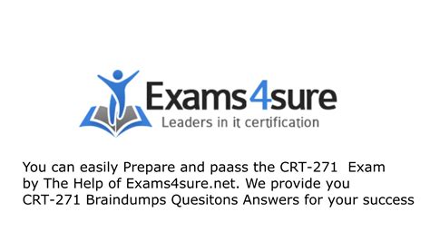 CRT-271 Prüfungsaufgaben