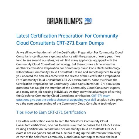 CRT-271 Tests