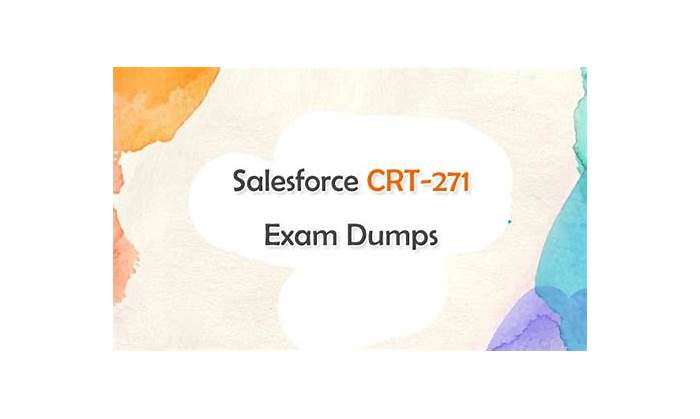 New CRT-271 Exam Experience