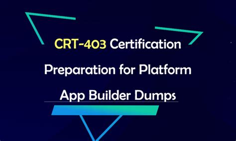 CRT-403 Zertifizierung