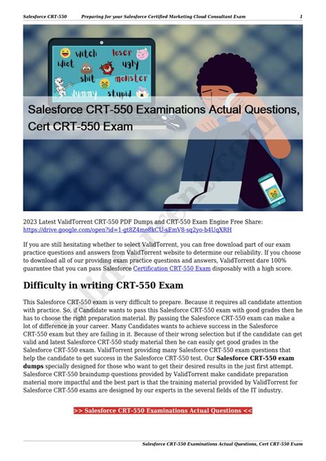 CRT-550 Exam