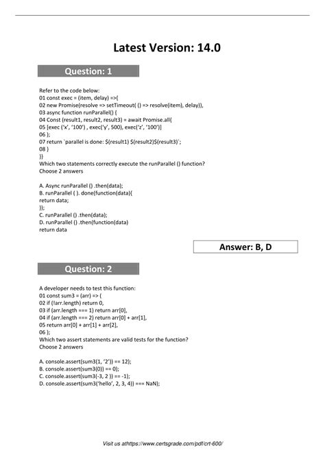 CRT-600 Lerntipps