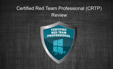 CRTP EXAM RaidForums