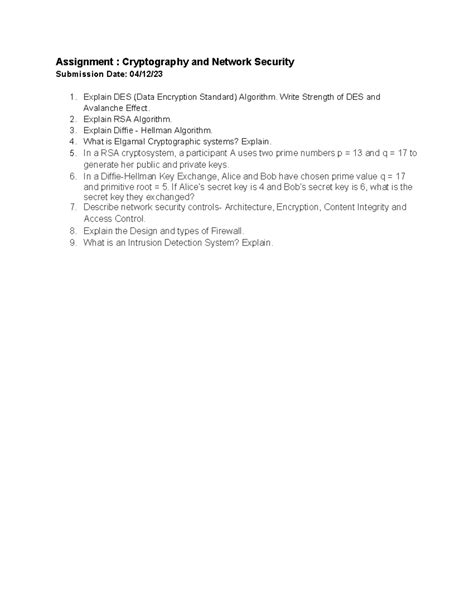 Cryptography and Network Security assignment tutors (Doctorate/PhD ... - coolestguyplanet.net