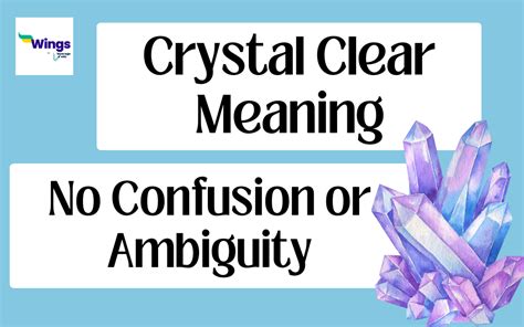 CRYSTAL CLEAR Synonyms: 21 Synonyms & Antonyms for