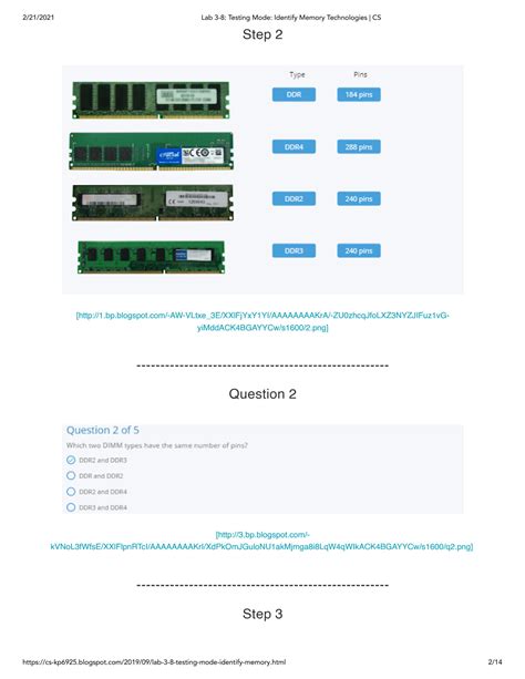 CS Lab 57 Testing Mode Identify and Select Flash Memory Cards