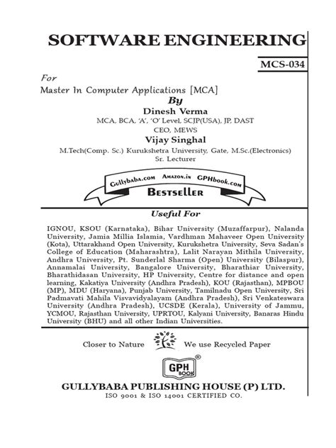 CS-70 Introduction To Software Engineering