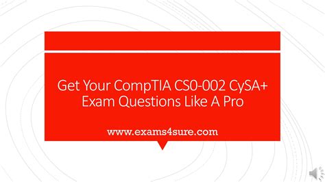 CS0-002 Exam Fragen