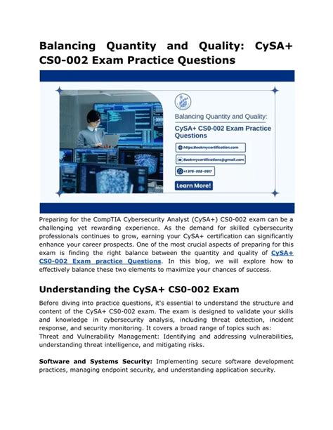 CS0-002 Exam