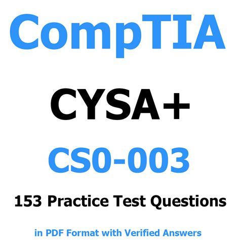 CS0-003 Prüfungsinformationen