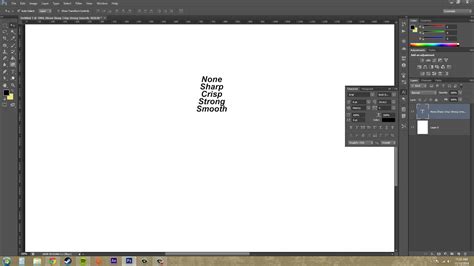 CS6 Tutorial 183 Anti Aliasing Font YouTube