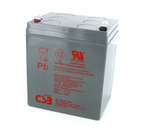 CSB HR1227W FR 12V 27W High Rate AGM Battery - eBay