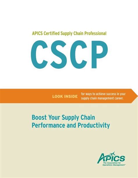 CSCP Prüfungsmaterialien