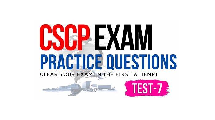 Latest CSCP Test Materials