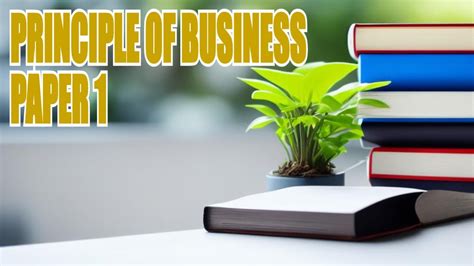 CSEC Principles of Business SBA - YouTube