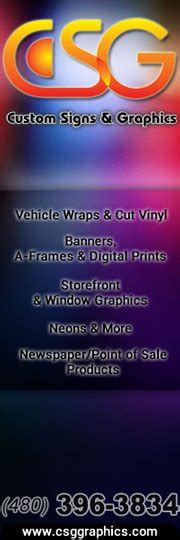 CSG Custom Sign & Graphics Mesa AZ - Facebook