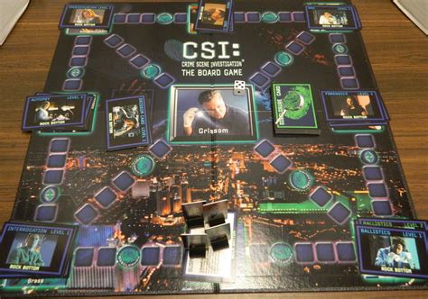 CSI Crime Scene Investigation The Board Game Board Game Review and