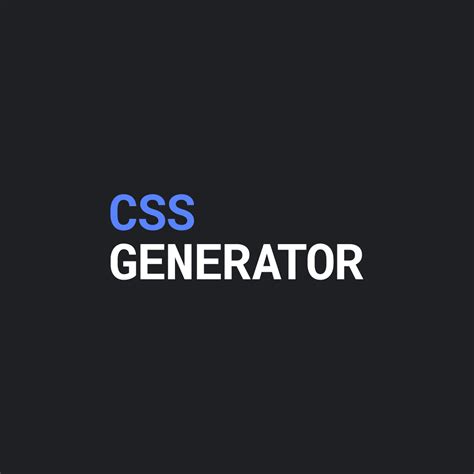 CSS Button generator CSSGENERATOR.PL