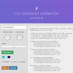 CSS Gradient Animator - muktibox.com