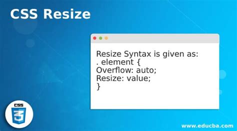 CSS Resize How to Resize Property Works in CSS …