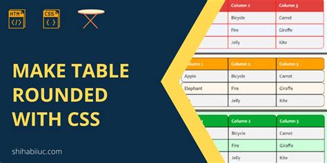 CSS Style for Html Table: Table TD TR CSS Class