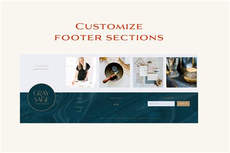 CSS Tutorial Customizing Footer Sections on Squarespace