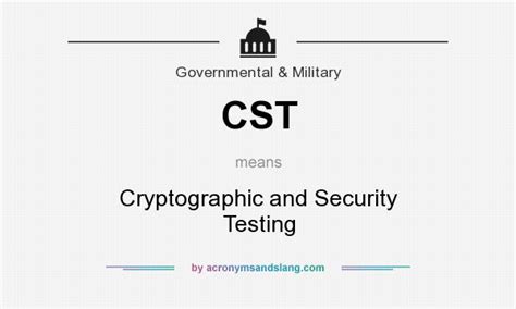 CST - Military and Government - Acronym Finder