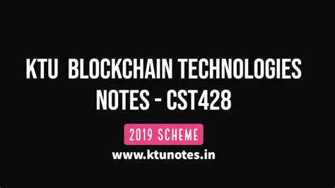 CST428 - Blockchain Technologies May 2024 Exam Question Paper - coolestguyplanet.net