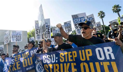 CSU faculty to begin a week of strikes, demanding 12% pay raise this year