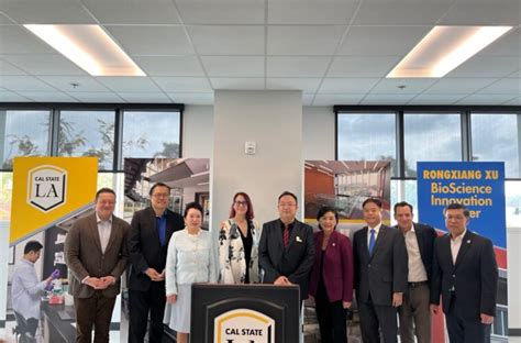 CSULA Celebrates the Opening of the Rongxiang Xu Bioscience Innovation Center