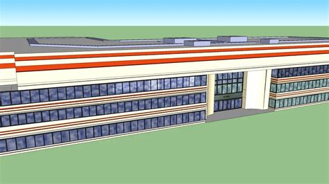 CSULB Foundation Building 3d model