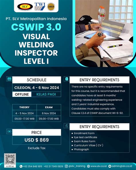 CSWIP 3.0 (Level I) Visual Welding inspector – Mighty …