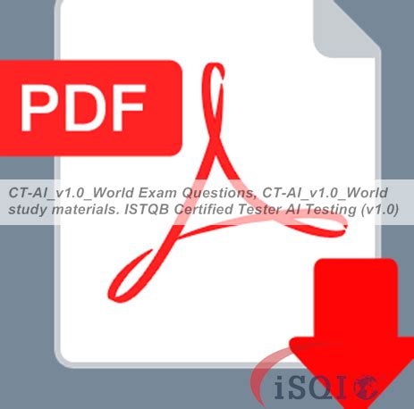 CT-AI_v1.0_World Exam Questions Pdf