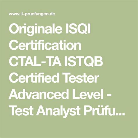 CTAL-TA Testantworten