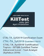 CTAL-TA_Syll2019 PDF Testsoftware