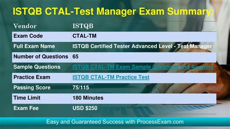 CTAL-TM Valid Exam Vce Free