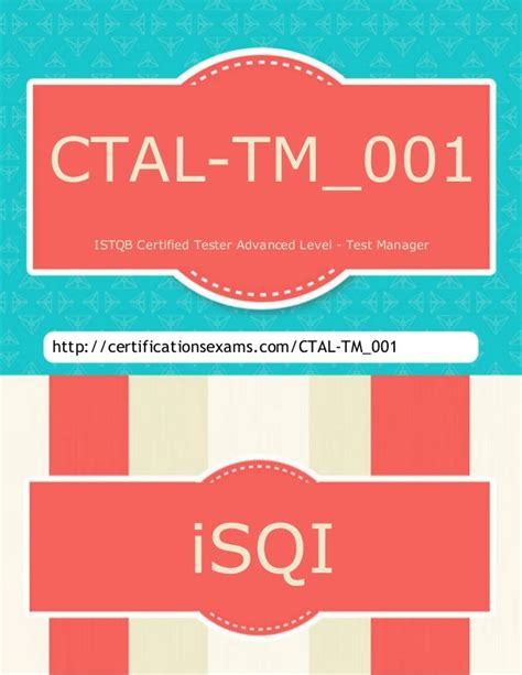 CTAL-TM-001-KR Quizfragen Und Antworten